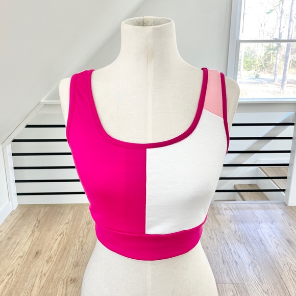 love J Tops - Add on item only NWT S M L light, dark pink, white crop top tank top